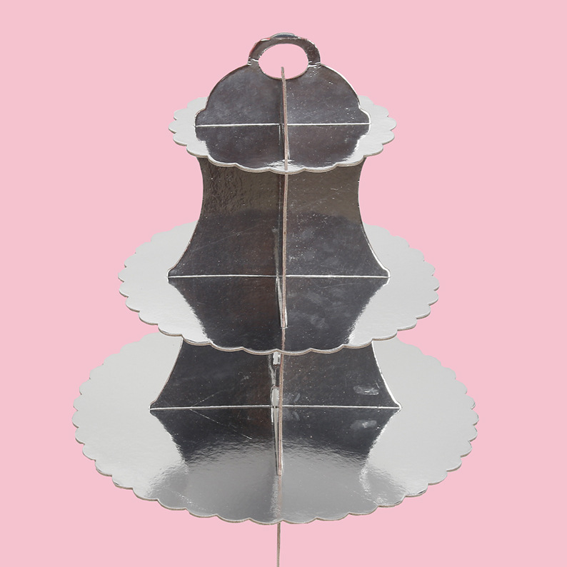 Factory Wholesale Single-Layer Paper Cake Rack Children's Birthday Party Dress up Disposable Pastry Dessert Shelves Factory Wholesale Single-Layer Paper Cake Rack Children's Birthday Party Dress up Disposable Pastry Dessert Shelves