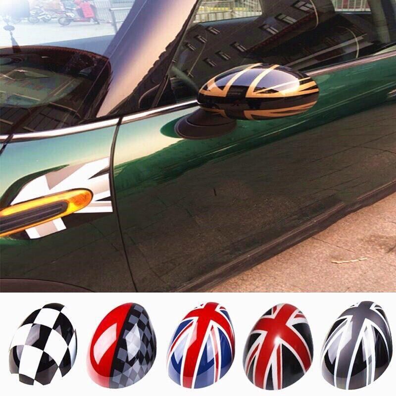 Suitable for BMW Mini Mini Original outside Back Mirror Shell Union Flag Shell Reflector Cover Suitable for BMW Mini Mini Original outside Back Mirror Shell Union Flag Shell Reflector Cover