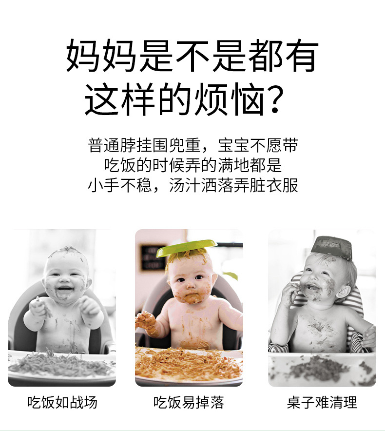 Baby's Silicone Bib Waterproof Meal Bib Saliva Towel Newborn Customized Baby Children's Bib Disposable Supplies Baby's Silicone Bib Waterproof Meal Bib Saliva Towel Newborn Customized Baby Children's Bib Disposable Supplies