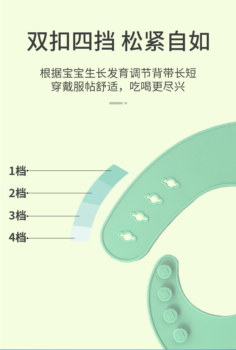 Baby's Silicone Bib Waterproof Meal Bib Saliva Towel Newborn Customized Baby Children's Bib Disposable Supplies Baby's Silicone Bib Waterproof Meal Bib Saliva Towel Newborn Customized Baby Children's Bib Disposable Supplies