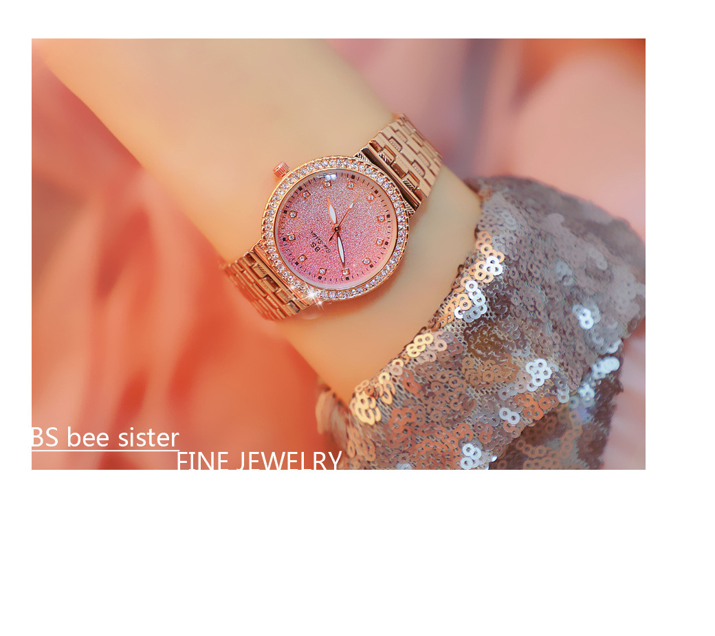 BS New Arrival Hot Sale Watch Factory Direct Sales Foreign Trade Linked List Customization Women's Watch Full of Diamonds One Piece Dropshipping Fa1551 BS New Arrival Hot Sale Watch Factory Direct Sales Foreign Trade Linked List Customization Women's Watch Full of Diamonds One Piece Dropshipping Fa1551