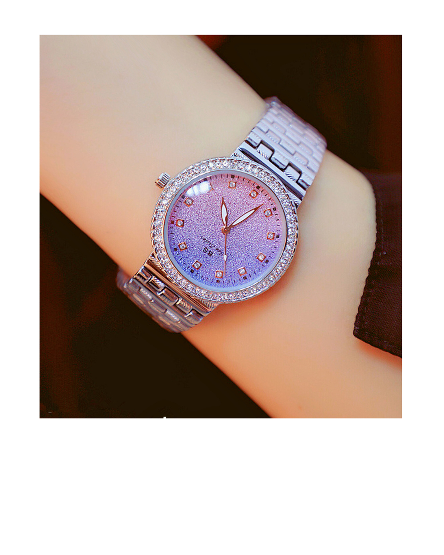 BS New Arrival Hot Sale Watch Factory Direct Sales Foreign Trade Linked List Customization Women's Watch Full of Diamonds One Piece Dropshipping Fa1551 BS New Arrival Hot Sale Watch Factory Direct Sales Foreign Trade Linked List Customization Women's Watch Full of Diamonds One Piece Dropshipping Fa1551