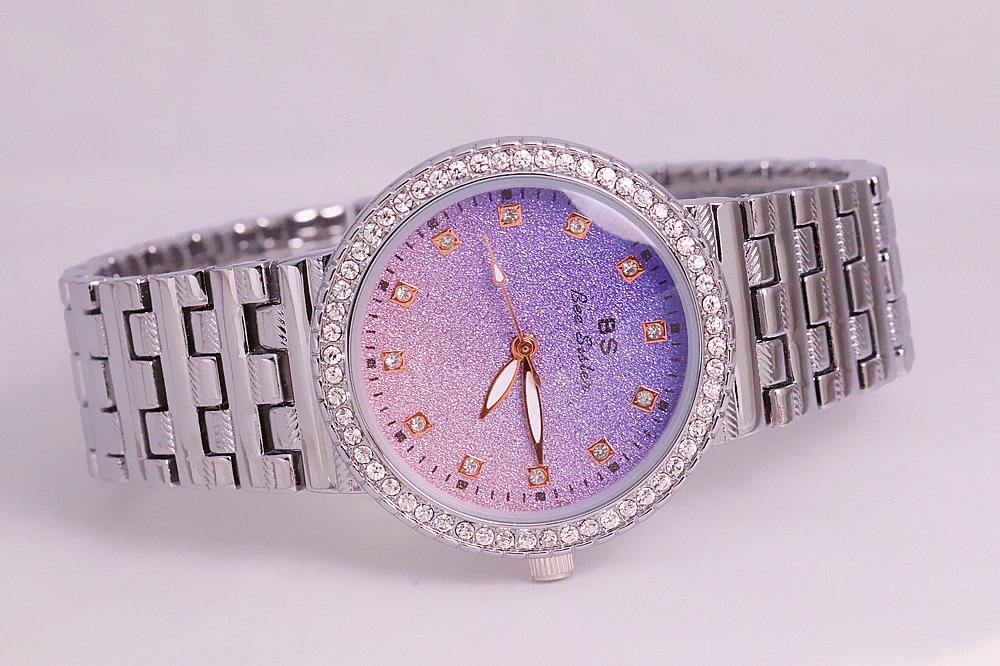 BS New Arrival Hot Sale Watch Factory Direct Sales Foreign Trade Linked List Customization Women's Watch Full of Diamonds One Piece Dropshipping Fa1551 BS New Arrival Hot Sale Watch Factory Direct Sales Foreign Trade Linked List Customization Women's Watch Full of Diamonds One Piece Dropshipping Fa1551