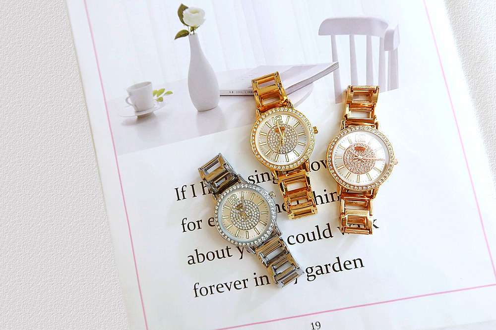 BS New Arrival Hot Sale Watch Factory Direct Sales Foreign Trade Linked List Customized Women's Watch Full of Diamonds New Hot Sale Fa1553 BS New Arrival Hot Sale Watch Factory Direct Sales Foreign Trade Linked List Customized Women's Watch Full of Diamonds New Hot Sale Fa1553