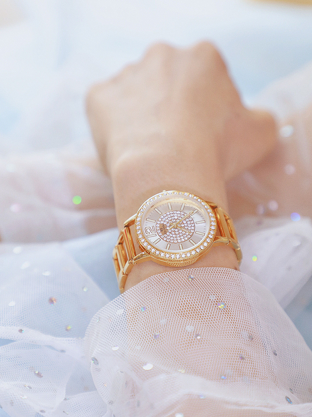 BS New Arrival Hot Sale Watch Factory Direct Sales Foreign Trade Linked List Customized Women's Watch Full of Diamonds New Hot Sale Fa1553 BS New Arrival Hot Sale Watch Factory Direct Sales Foreign Trade Linked List Customized Women's Watch Full of Diamonds New Hot Sale Fa1553
