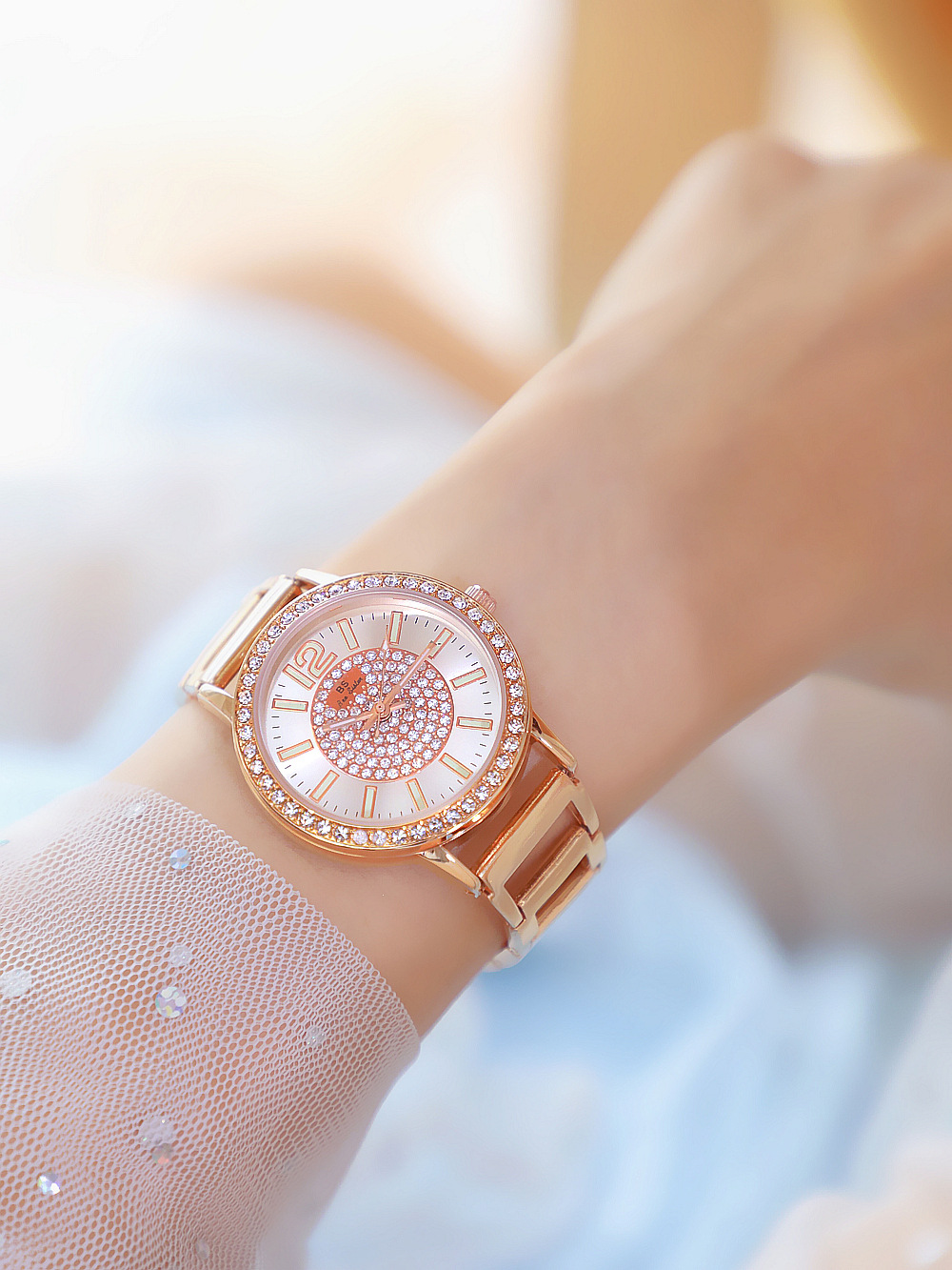 BS New Arrival Hot Sale Watch Factory Direct Sales Foreign Trade Linked List Customized Women's Watch Full of Diamonds New Hot Sale Fa1553 BS New Arrival Hot Sale Watch Factory Direct Sales Foreign Trade Linked List Customized Women's Watch Full of Diamonds New Hot Sale Fa1553