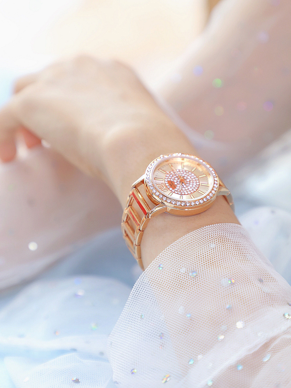 BS New Arrival Hot Sale Watch Factory Direct Sales Foreign Trade Linked List Customized Women's Watch Full of Diamonds New Hot Sale Fa1553 BS New Arrival Hot Sale Watch Factory Direct Sales Foreign Trade Linked List Customized Women's Watch Full of Diamonds New Hot Sale Fa1553