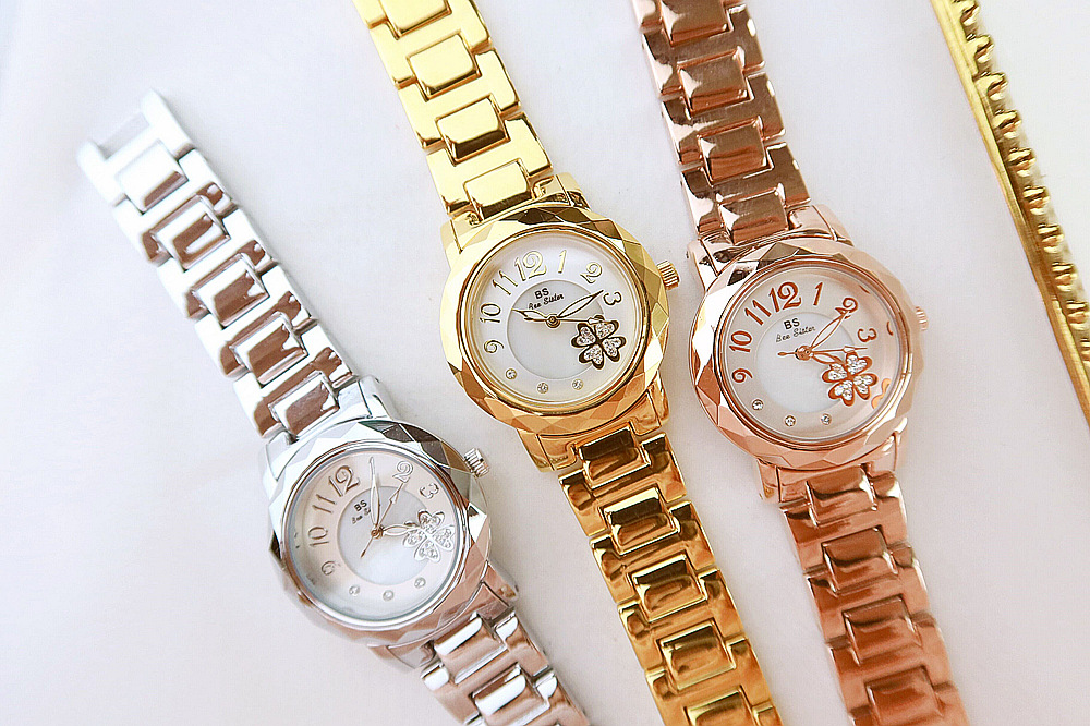 BS New Arrival Hot Sale Watch Factory Direct Sales Foreign Trade Linked List Customization Women's Watch Full of Diamonds One Piece Dropshipping Fa1481