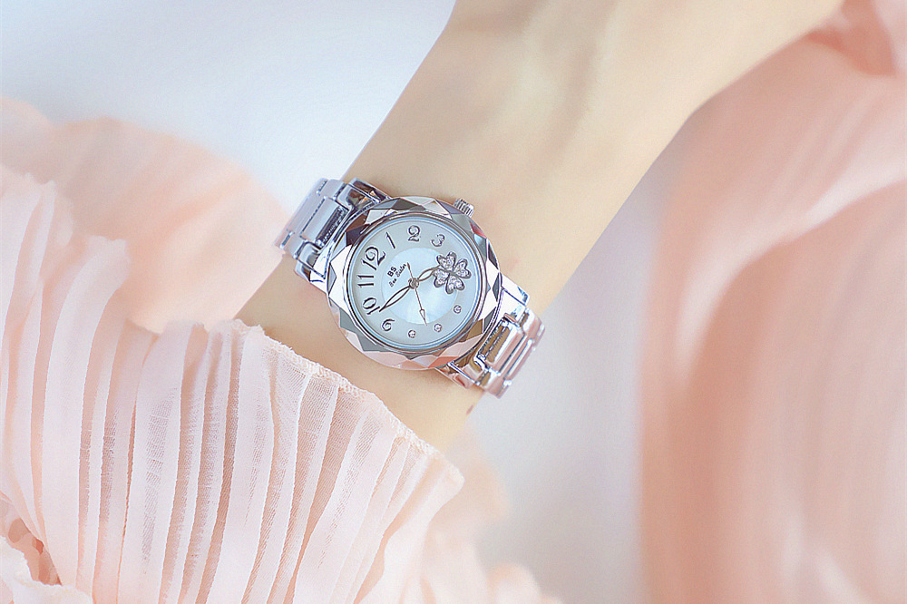 BS New Arrival Hot Sale Watch Factory Direct Sales Foreign Trade Linked List Customization Women's Watch Full of Diamonds One Piece Dropshipping Fa1481