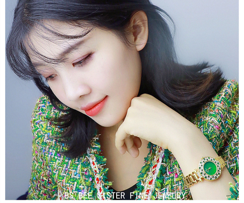 BS New Arrival Hot Sale Watch Factory Direct Sales Foreign Trade Linked List Customization Women's Watch Full of Diamonds Generation Fa1625