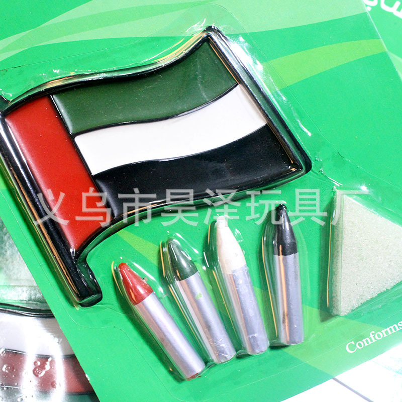 World Cup Fans 4 Colors Face Paint Plate National Flag DIY Body Paint Pigment Oily Crayon Clown Masquerade World Cup Fans 4 Colors Face Paint Plate National Flag DIY Body Paint Pigment Oily Crayon Clown Masquerade