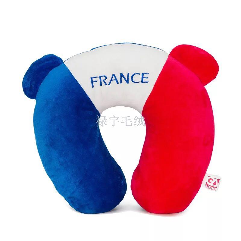 International national flag U pillow pillow pillow neck pillow creative souvenir gift trade hot style.