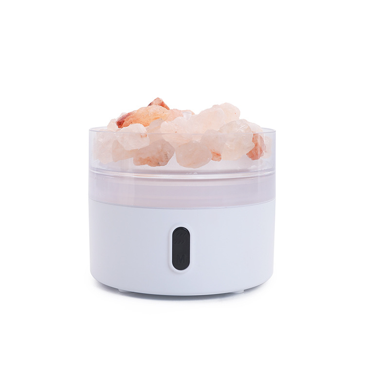 Cross-Border New Arrival Salt Stone Aroma Diffuser Office Desktop Home Mute Humidifier Nano Delicate Spray Aroma Diffuser