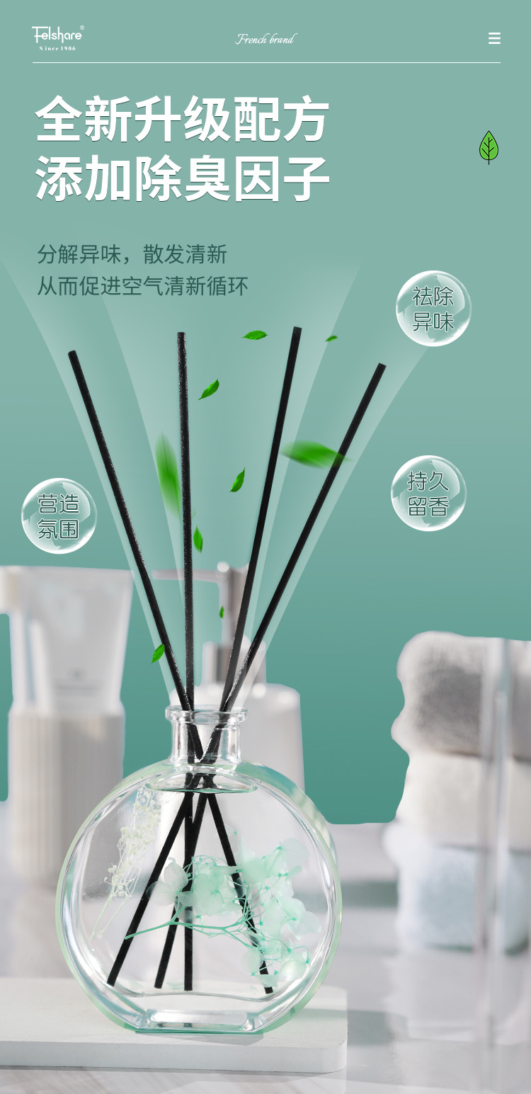 Large Capacity Preserved Fresh Flower Fire-Free Aromatherapy Indoor Home Organic Essence Oil Bedroom and Toilet Incense Dried Flower Rattan Aroma Large Capacity Preserved Fresh Flower Fire-Free Aromatherapy Indoor Home Organic Essence Oil Bedroom and Toilet Incense Dried Flower Rattan Aroma