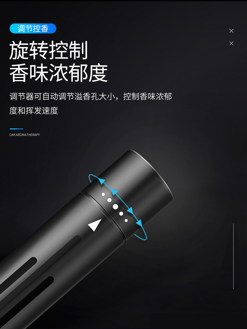 Automobile Aromatherapy Clip Car Aroma Sticks Aromatherapy Cream Creative Car Interior Supplies Decorative Ornaments