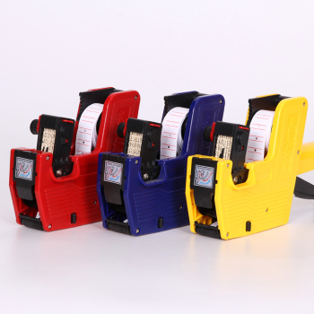 List price machine single row 8-digit price tag tag price tag machine code code machine English and Chinese OEM