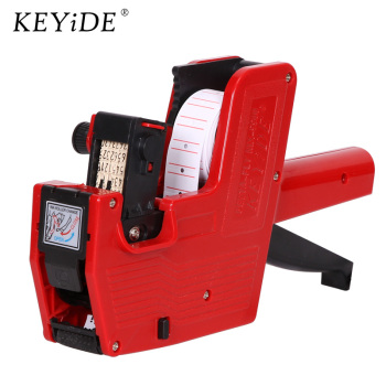 List price machine single row 8-digit price tag tag price tag machine code code machine English and Chinese OEM