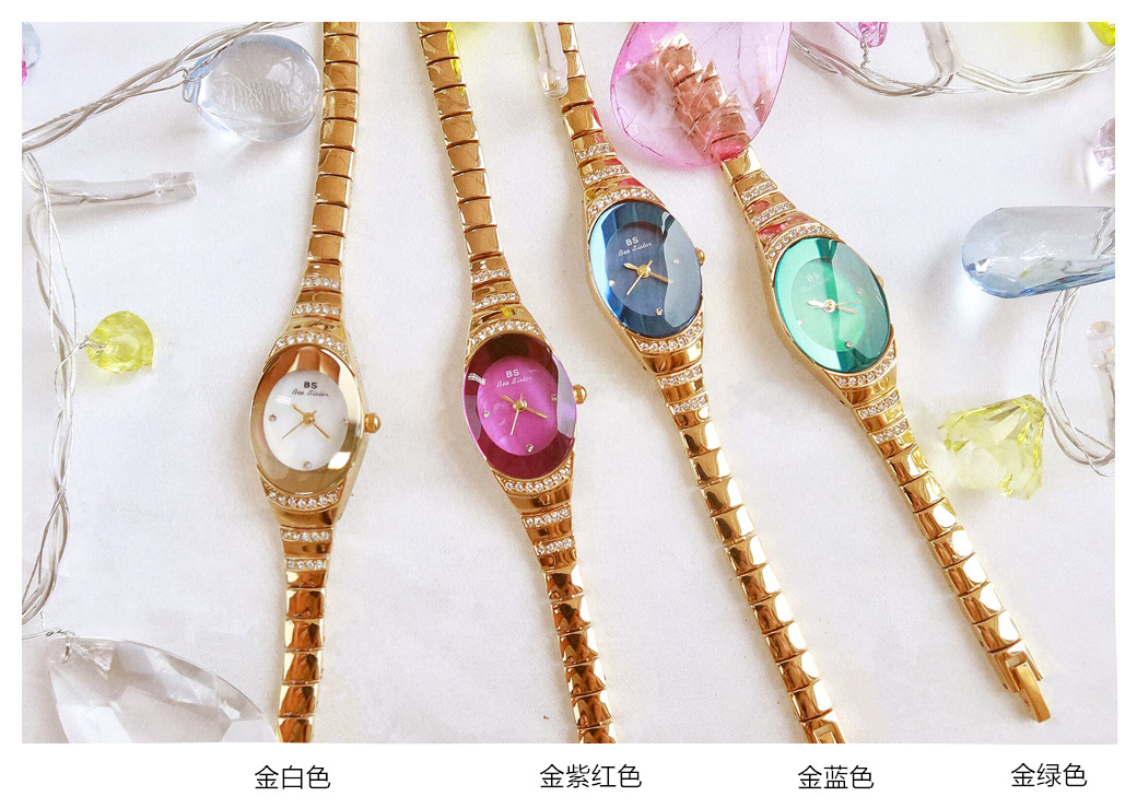 BS New Arrival Hot Sale Watch Factory Direct Sales Foreign Trade Linked List Customization Women's Watch Full of Diamonds One Piece Dropshipping Fa1640 BS New Arrival Hot Sale Watch Factory Direct Sales Foreign Trade Linked List Customization Women's Watch Full of Diamonds One Piece Dropshipping Fa1640