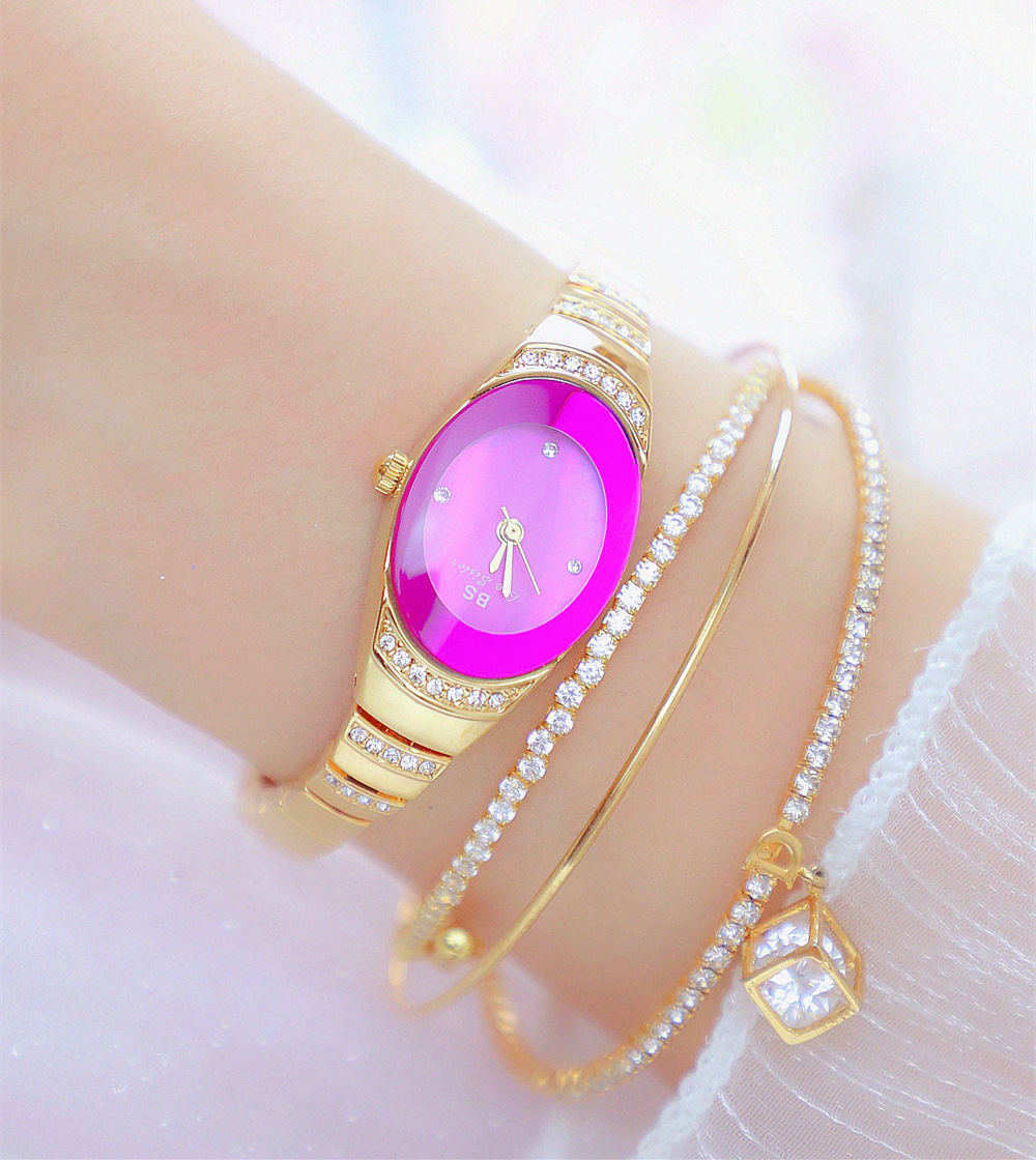BS New Arrival Hot Sale Watch Factory Direct Sales Foreign Trade Linked List Customization Women's Watch Full of Diamonds One Piece Dropshipping Fa1640 BS New Arrival Hot Sale Watch Factory Direct Sales Foreign Trade Linked List Customization Women's Watch Full of Diamonds One Piece Dropshipping Fa1640