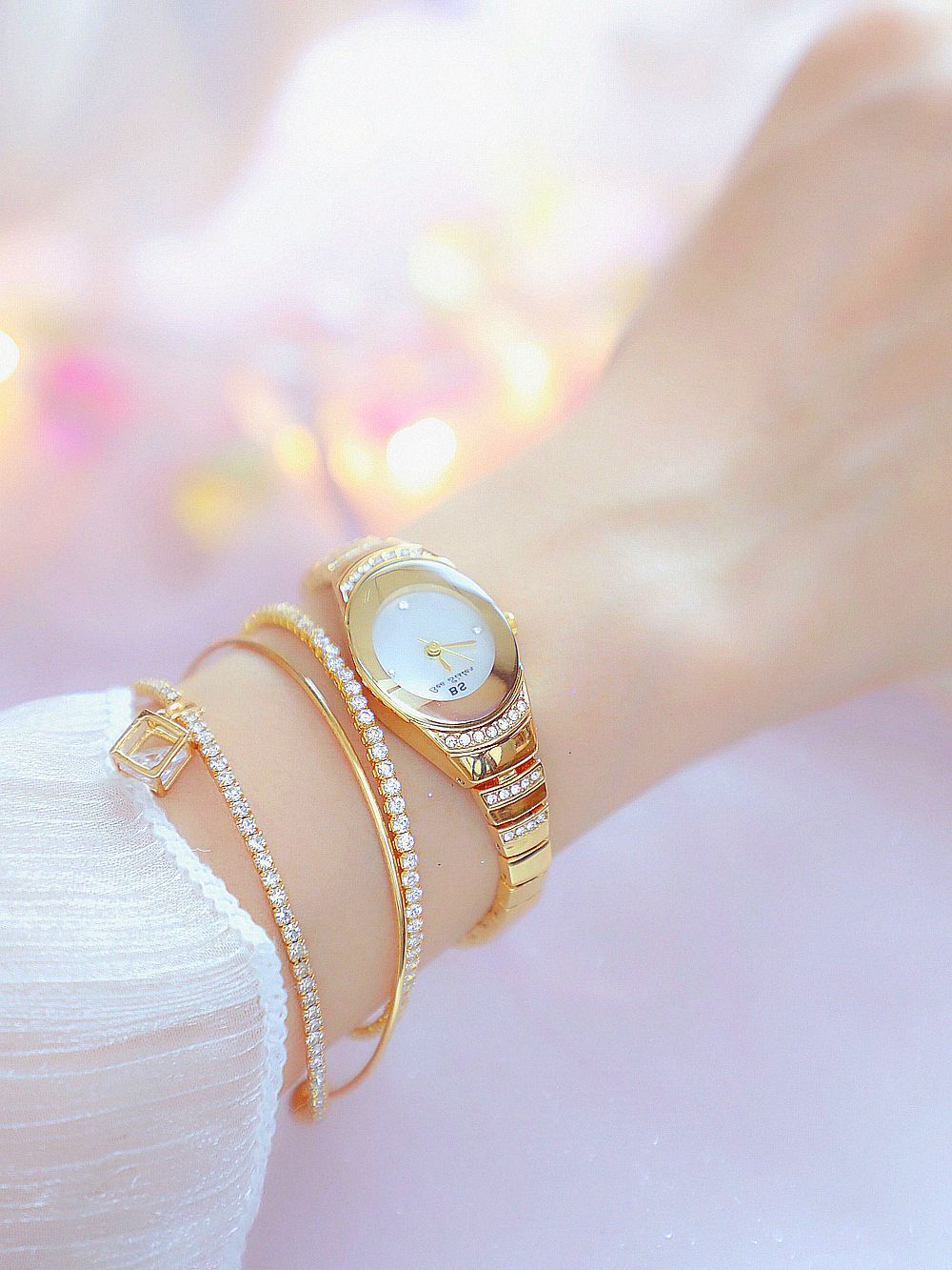 BS New Arrival Hot Sale Watch Factory Direct Sales Foreign Trade Linked List Customization Women's Watch Full of Diamonds One Piece Dropshipping Fa1640 BS New Arrival Hot Sale Watch Factory Direct Sales Foreign Trade Linked List Customization Women's Watch Full of Diamonds One Piece Dropshipping Fa1640