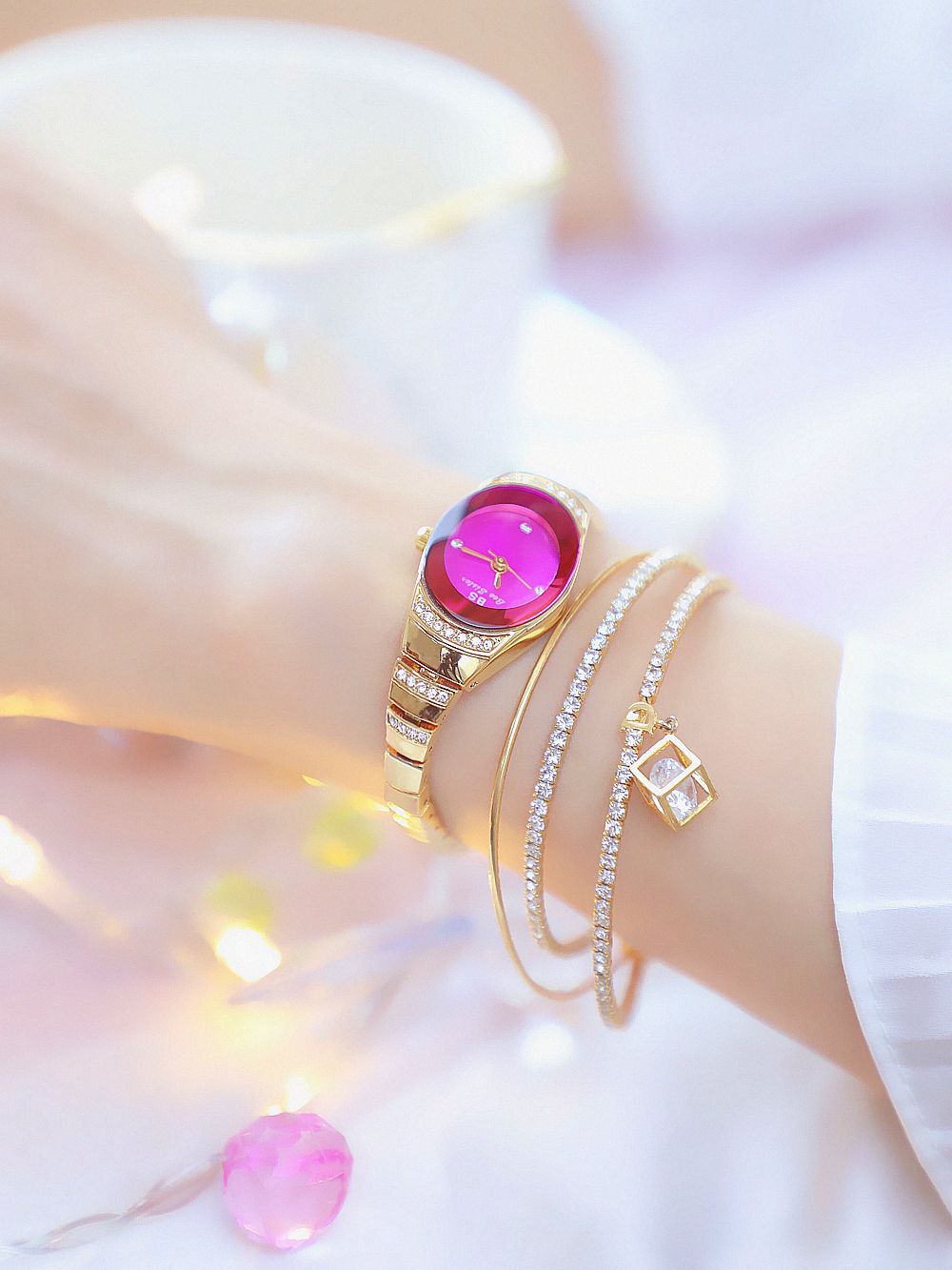 BS New Arrival Hot Sale Watch Factory Direct Sales Foreign Trade Linked List Customization Women's Watch Full of Diamonds One Piece Dropshipping Fa1640 BS New Arrival Hot Sale Watch Factory Direct Sales Foreign Trade Linked List Customization Women's Watch Full of Diamonds One Piece Dropshipping Fa1640