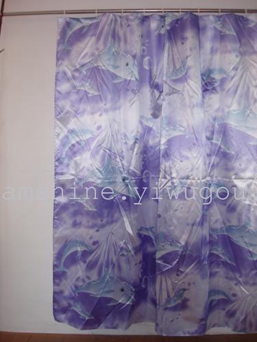 Shower curtain-Bath curtain-Toilet curtain-Dolphin