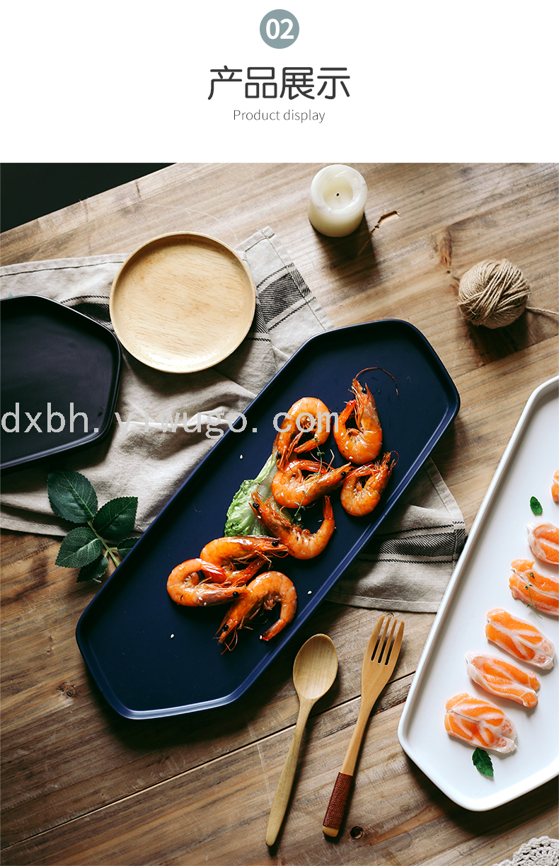 Creative Ceramic Sushi Plate Geometric Household Plate Tray Plate Dish Swing Plate Breakfast Plate Western Cuisine Plate Creative Ceramic Sushi Plate Geometric Household Plate Tray Plate Dish Swing Plate Breakfast Plate Western Cuisine Plate