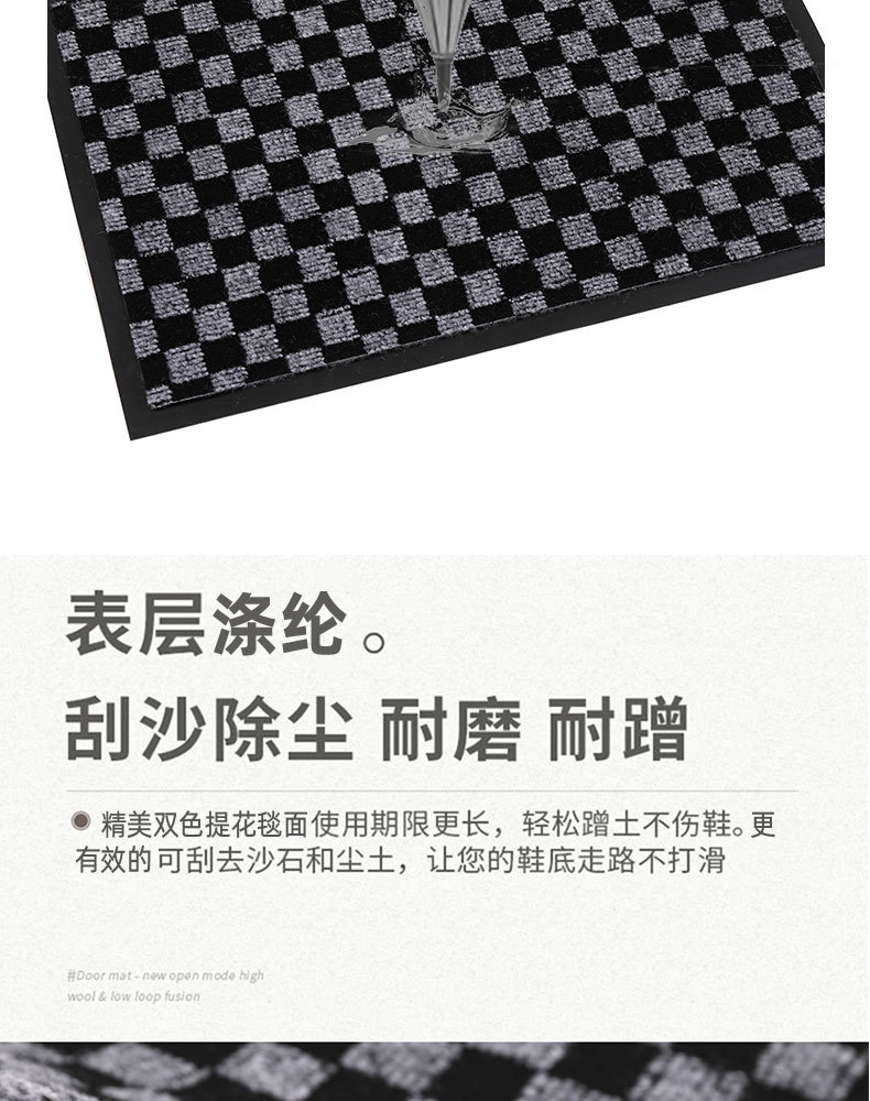 PVC Small Square Mat Household Dustproof Absorbent Paws Rubbing Non-Slip Household Foot Mat Doormat Carpet PVC Small Square Mat Household Dustproof Absorbent Paws Rubbing Non-Slip Household Foot Mat Doormat Carpet