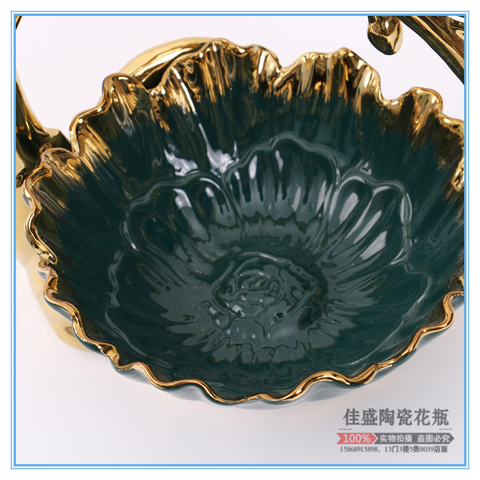 Nordic Ins Light Luxury Creative Fruit Plate Modern Home Living Room Candy Tray Coffee Table Decoration Internet Celebrity Snacks Fruit Plate