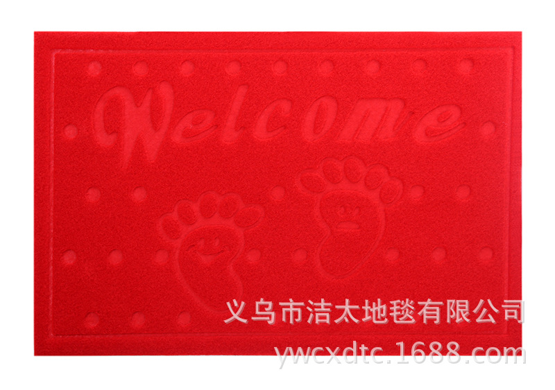 Hot style embossed carpet floor mat bathroom door absorbent non-slip pad foot pad manufacturers direct selling wholesale Hot style embossed carpet floor mat bathroom door absorbent non-slip pad foot pad manufacturers direct selling wholesale