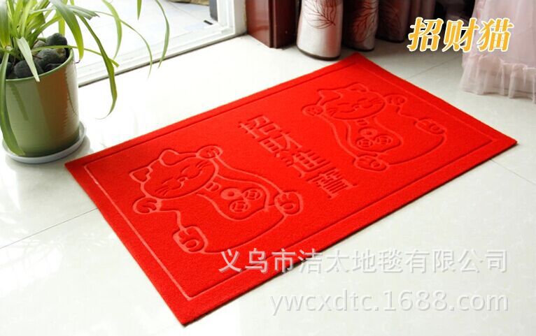 Hot style embossed carpet floor mat bathroom door absorbent non-slip pad foot pad manufacturers direct selling wholesale Hot style embossed carpet floor mat bathroom door absorbent non-slip pad foot pad manufacturers direct selling wholesale