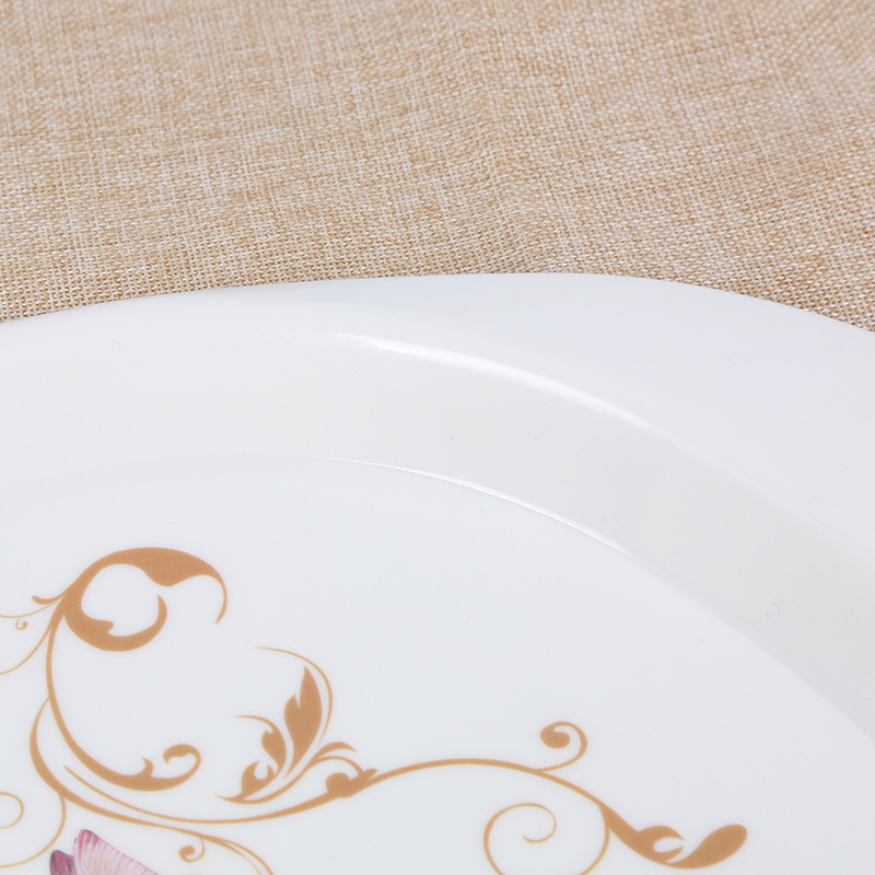 Factory Direct Imitation Environmental plate wholesale Hotel with food tray custom fruit plate bread tray
