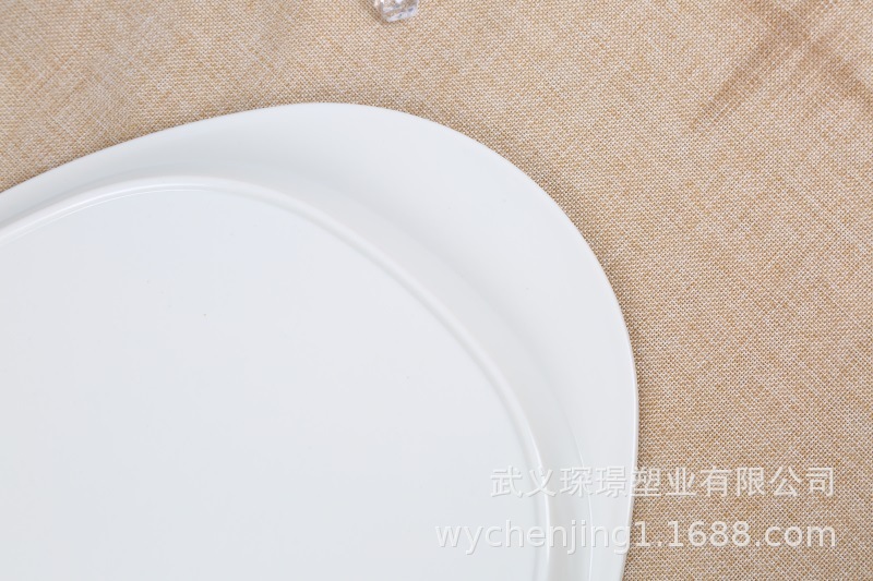 Factory Direct Imitation Environmental plate wholesale Hotel with food tray custom fruit plate bread tray