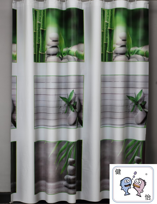 Bathroom small curtain Bathroom bath off waterproof mouldproof new plastic small curtain thickened Bathroom small curtain Bathroom bath off waterproof mouldproof new plastic small curtain thickened