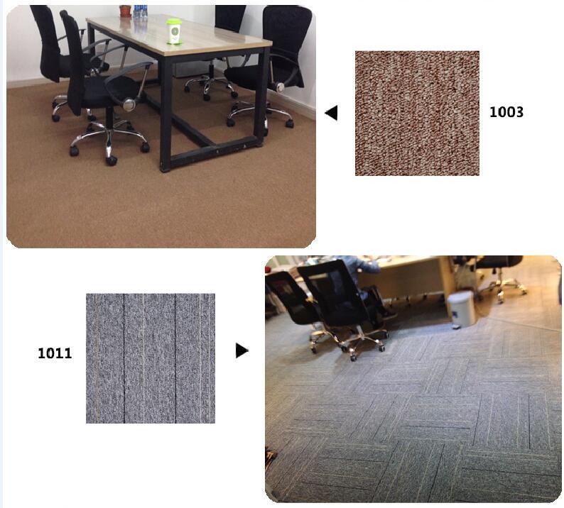 PVC plain square patchwork carpet of hotel combination floor MATS project carpet PVC plain square patchwork carpet of hotel combination floor MATS project carpet