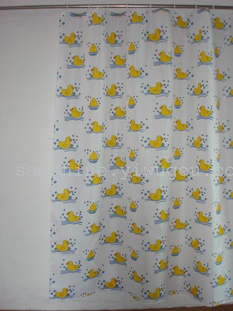 Shower curtain-Bath curtain-Toilet curtain-Duck