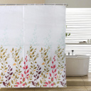 Thickened small curtain set bathroom hanging curtain waterproof mouldproof perforated toilet curtain cloth bath partition curtain Thickened small curtain set bathroom hanging curtain waterproof mouldproof perforated toilet curtain cloth bath partition curtain