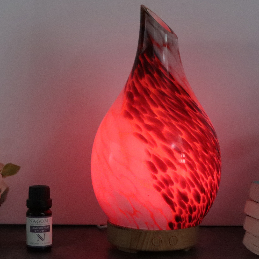 2020 Cloud Glass Aroma Diffuser 100ml Atomizer Home Bedroom Living Room Ultrasonic Colorful Humidifier