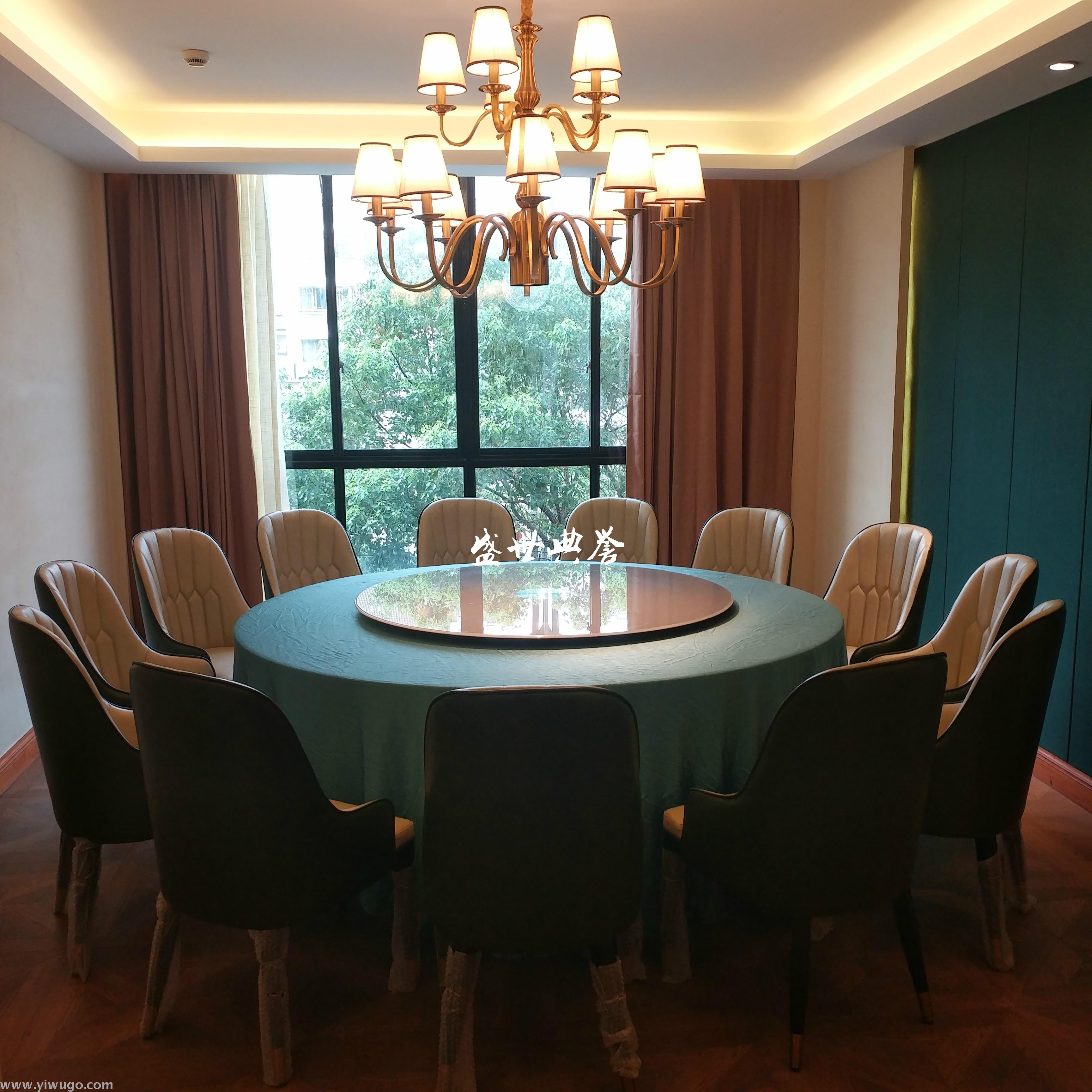  five-star hotel imitation wood chair seafood restaurant light luxury dining chair theme restaurant Nordic dining chair