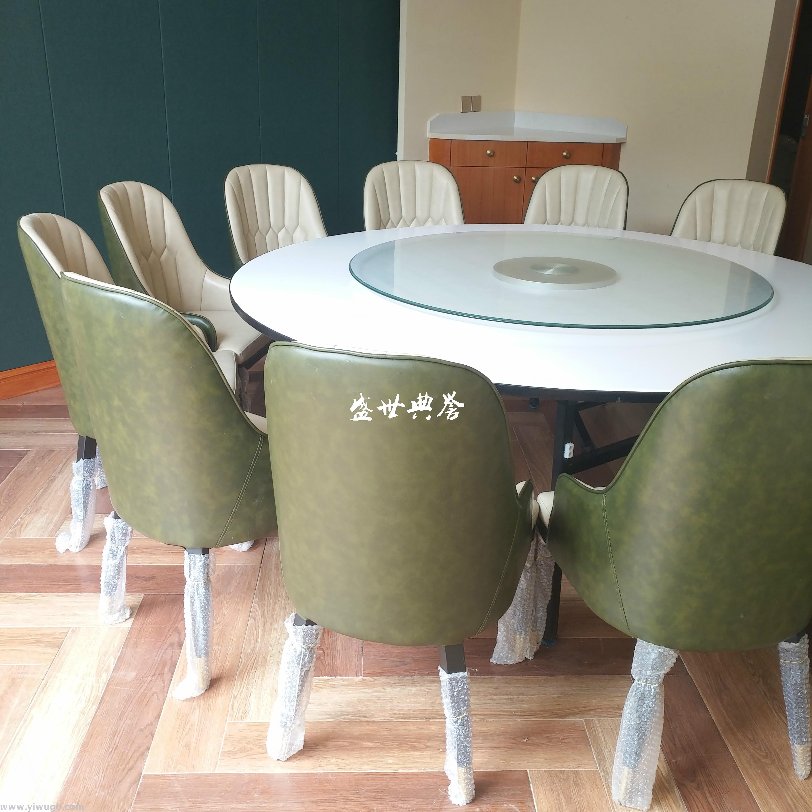  five-star hotel imitation wood chair seafood restaurant light luxury dining chair theme restaurant Nordic dining chair