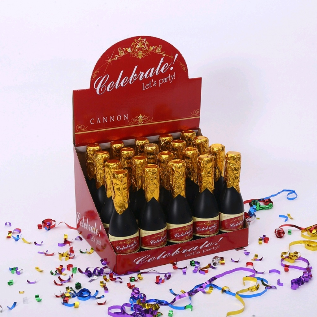 Party Champagne Bottle Fireworks Display Bar Atmosphere Props Hand-Turned Champagne Fireworks Display Champagne Gun Champagne Bottle Spraying Decoration Canister Party Champagne Bottle Fireworks Display Bar Atmosphere Props Hand-Turned Champagne Fireworks Display Champagne Gun Champagne Bottle Spraying Decoration Canister
