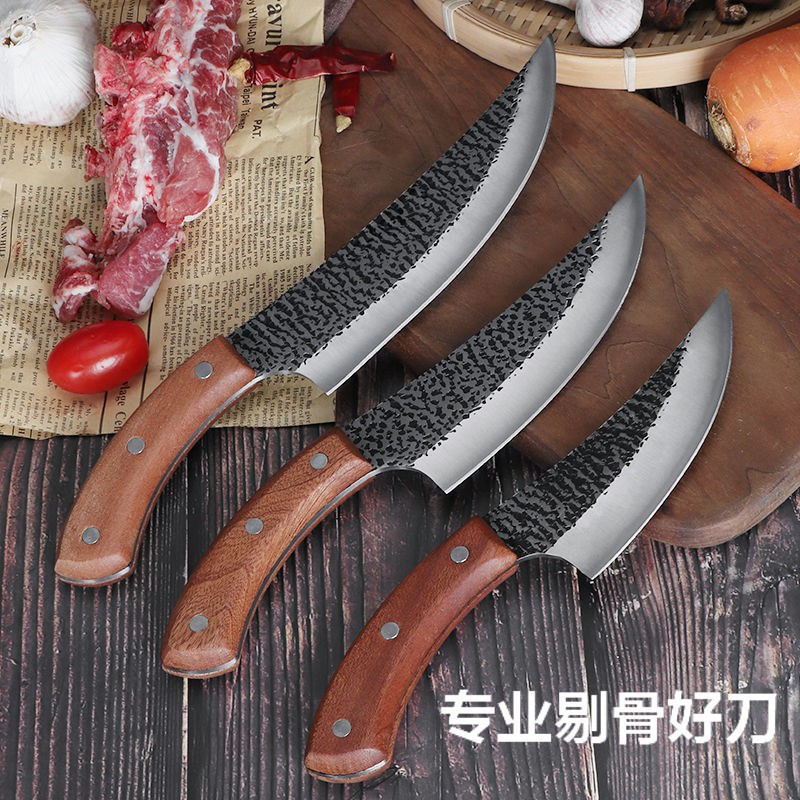 Cleaver Slicing Knife Kitchen Knife Household Bone Cutting Knife Chef Knife Wooden Handle Knife Bone Chopping Knife Cleaver Slicing Knife Kitchen Knife Household Bone Cutting Knife Chef Knife Wooden Handle Knife Bone Chopping Knife