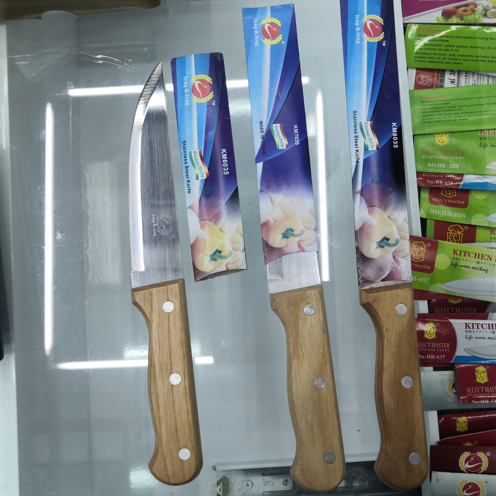 Factory Wooden Handle Knife Fruit Knife Chef Knife Kitchen Knives
