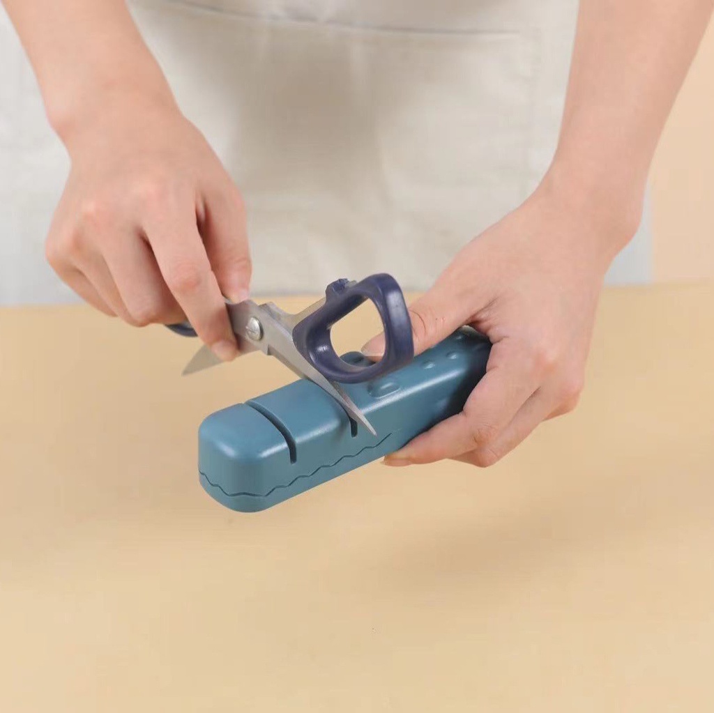 Kitchen Knife Sharpener Household Quick Fabulous Sharpening Product Automatic Kitchen Knife Scissors Sharpening Stone Manual Easy Knife Sharpening Tool Kitchen Knife Sharpener Household Quick Fabulous Sharpening Product Automatic Kitchen Knife Scissors Sharpening Stone Manual Easy Knife Sharpening Tool