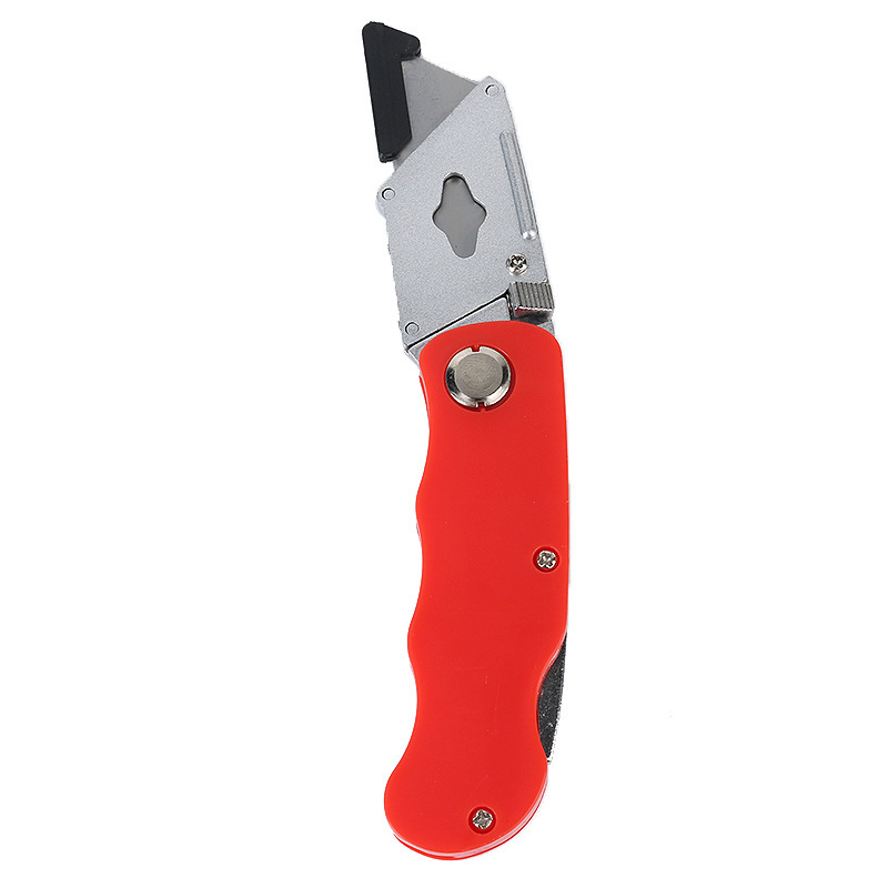 Heavy-Duty Folding Utility Knife Large Paper Cutter Unpacking Knife Cutter Tool Wallpaper Knife Ladder Blade