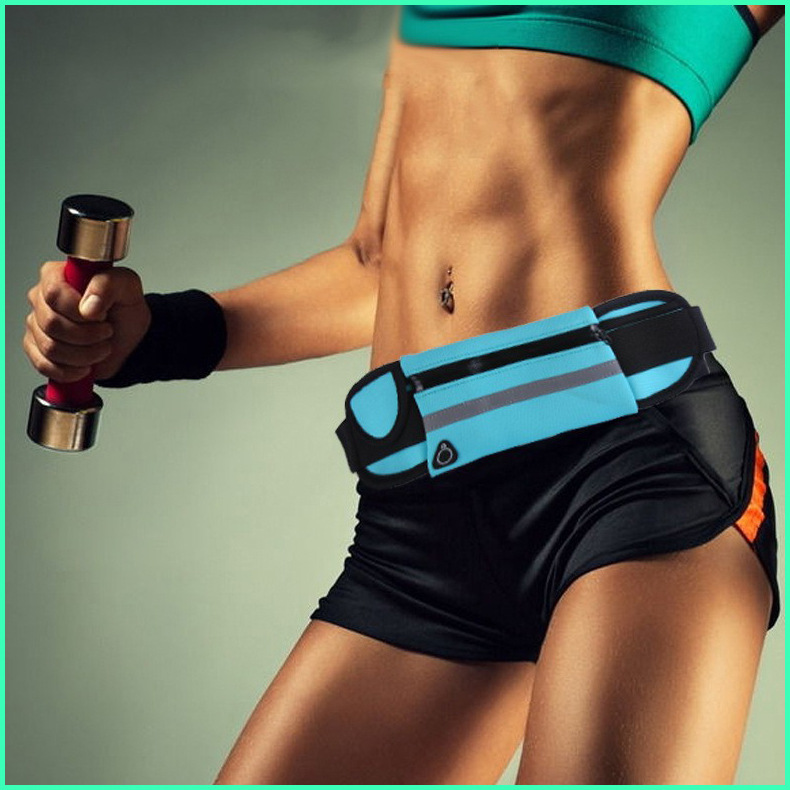 New Outdoor Sports Waist Bag Anti-Theft Mobile Phone Running Belt Waterproof Multi-Functional Men and Women Tactical Invisible Bottle Waist Pack