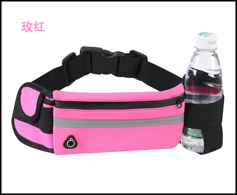 New Outdoor Sports Waist Bag Anti-Theft Mobile Phone Running Belt Waterproof Multi-Functional Men and Women Tactical Invisible Bottle Waist Pack