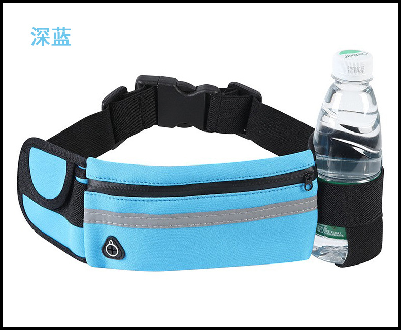 New Outdoor Sports Waist Bag Anti-Theft Mobile Phone Running Belt Waterproof Multi-Functional Men and Women Tactical Invisible Bottle Waist Pack