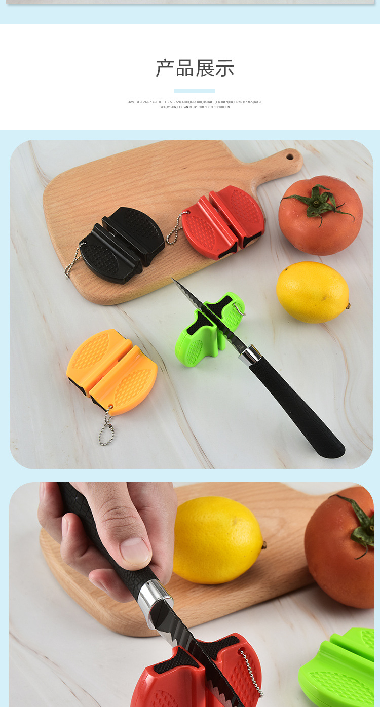 Mini Knife Sharpener Handheld Automatic Knife Sharpener Sharpening Scissors Kitchen Knife Kitchen Fixed Angle Sharpener