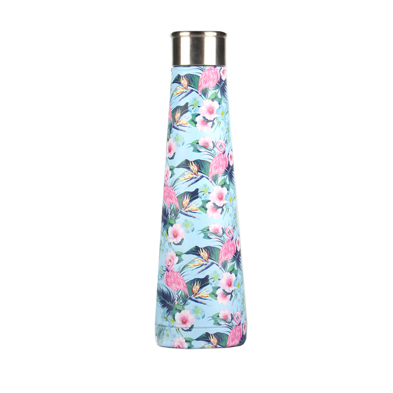 Cross-Border Exclusive AliExpress Amazon Banana Flamingo Second Generation Cola Bottle Vacuum Cup Cone Cup Water Bottle Currently Available